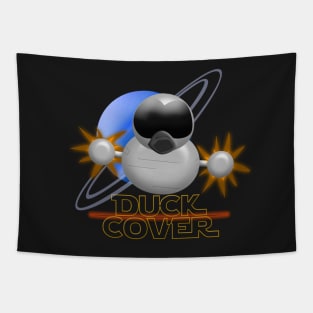 Duck and Cover Space Tapestry