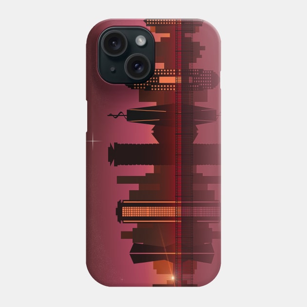 Nairobi Skyline Phone Case by MarciLustra