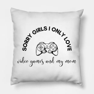 Only love mom Pillow