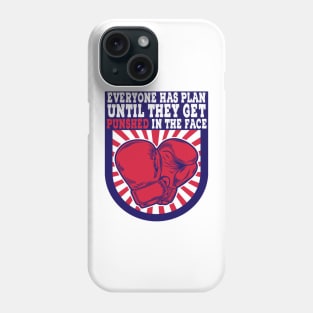 Boxing Coach Classic Boxing mma Fighte Funny Boxing Fan Sayings Phone Case