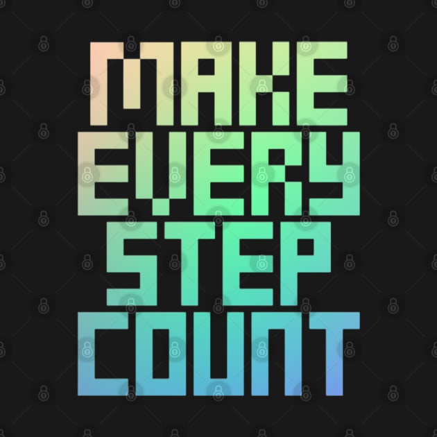 Quote running: Make every step count by socialart