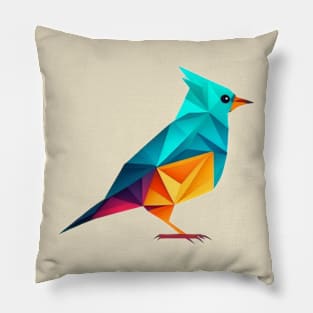 Paradise Bird - Abstract bird design for the environment Pillow