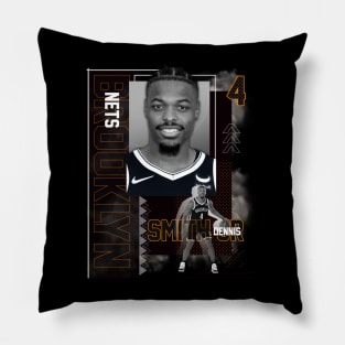 Brooklyn Nets Dennis Smith Jr 4 Pillow