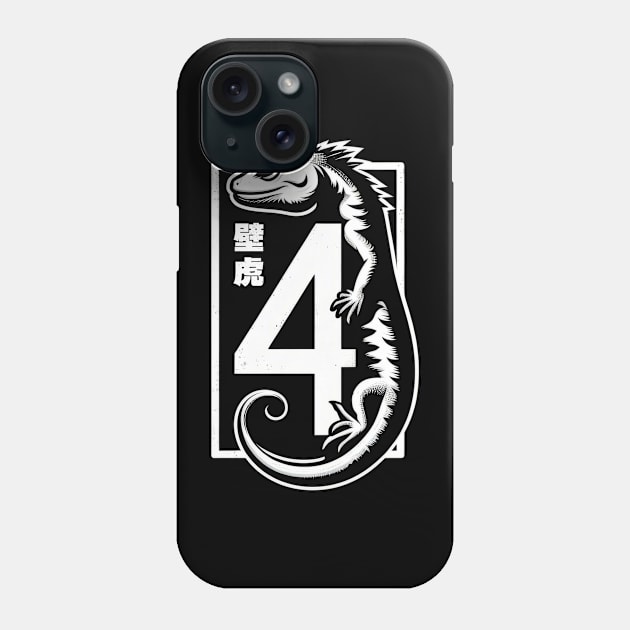 The Five Deadly Venoms - Lizard Phone Case by Genbu