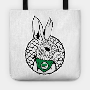 Rabbit Antifa Animal Liberation Front Tote