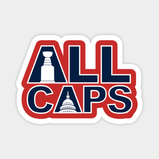 ALL CAPS Magnet