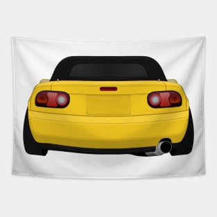 Miata rear Yellow Tapestry