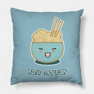 Send Noodes! Pillow