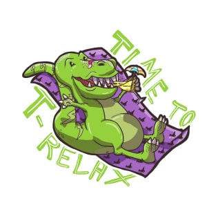 Funny dinosaur T-Relax T-Shirt