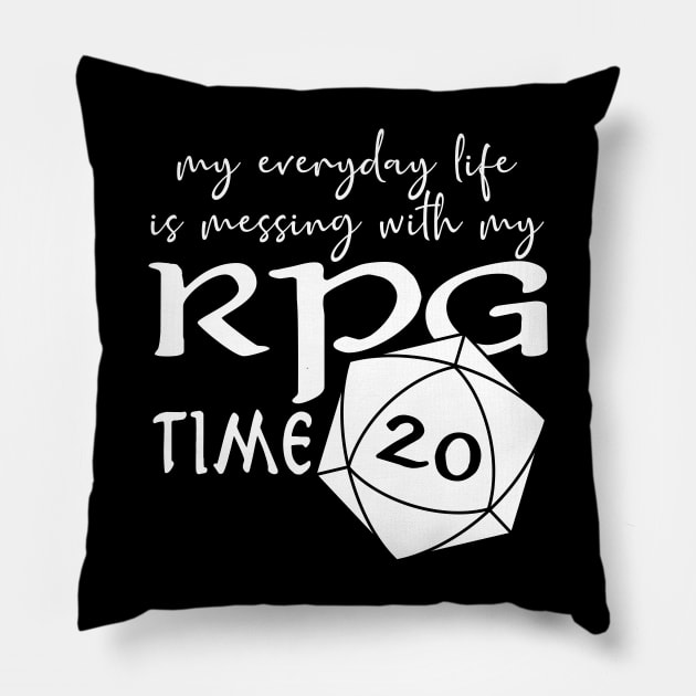 RPG time Pillow by toastercide