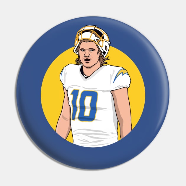 justin herbert and Los Angeles Pin by rsclvisual