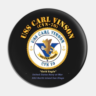 USS Carl Vinson Pin