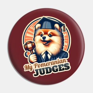 Pomeranian judge Pin