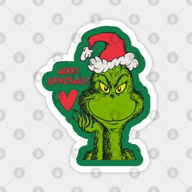 Grinchmas! Magnet by LadyBikers