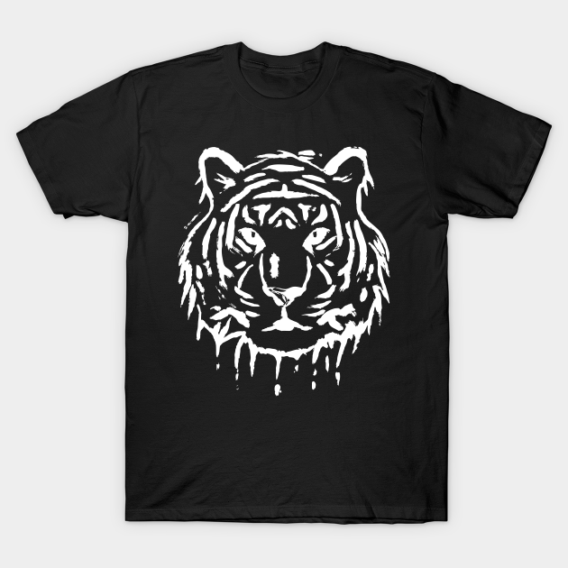 Ga naar beneden Beginner Gebeurt Tiger - Tijger - wit - Tiger - T-Shirt | TeePublic