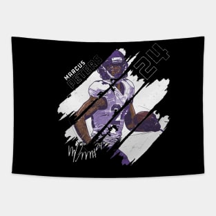 Marcus Peters Baltimore Stripes Tapestry