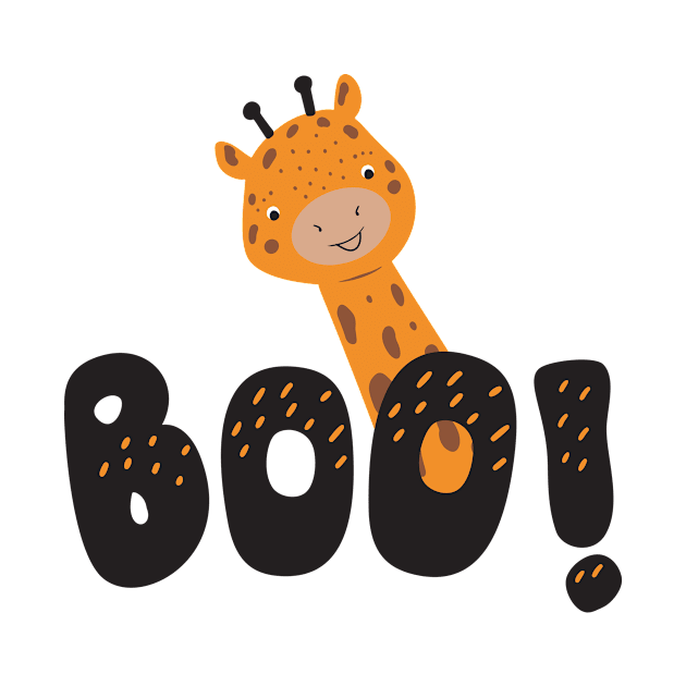 Boo giraffe by pickabee