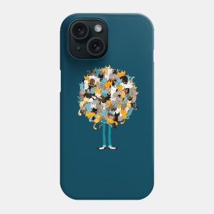 Catnip man Phone Case