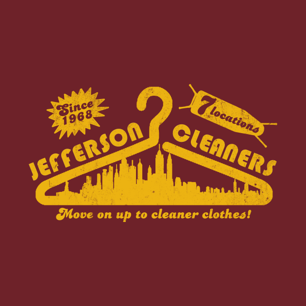 Jefferson Cleaners Jeffersons TShirt TeePublic