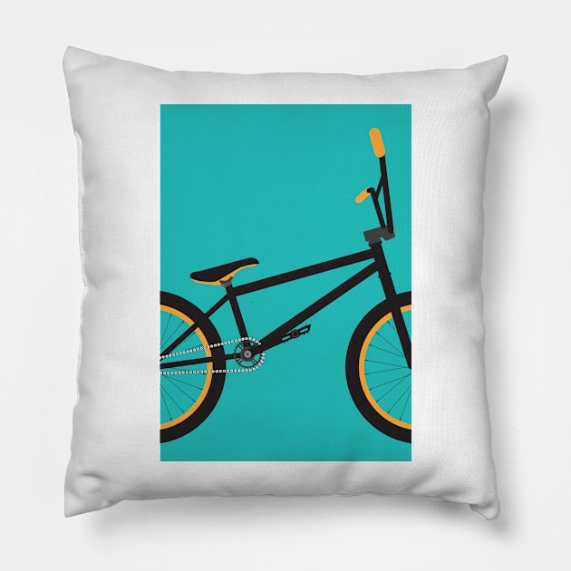 BMX#1 Pillow by process22