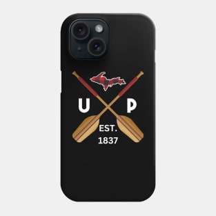 Upper Peninsula Oar Logo Phone Case