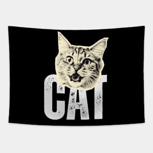 Cat T-shirt Tapestry