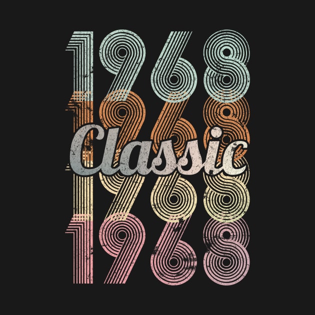 1968 Classic 54 years old birthday by hoopoe