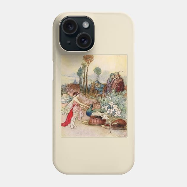 Warwick Goble Fairy Tale Artwork Phone Case by PaperMoonGifts