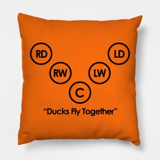 Ducks Fly Together Pillow