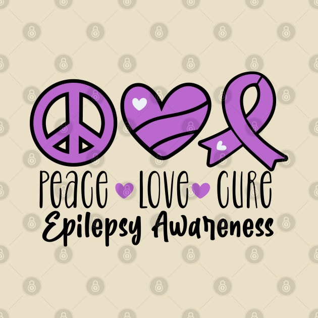 Peace Love Cure Epilepsy by CuteCoCustom