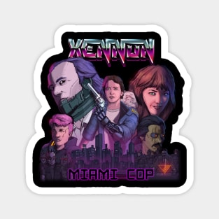 XENNON - MIAMI COP Cover Magnet