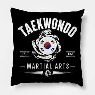 Taekwondo Fighter Korean Tae Kwon Do Martial Arts Training for men Pillow