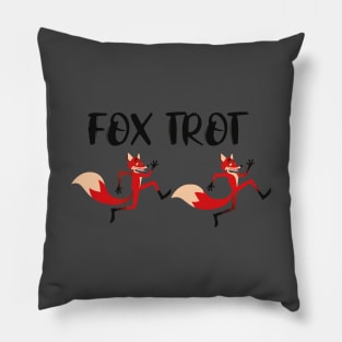 Fox Trot 2 Pillow