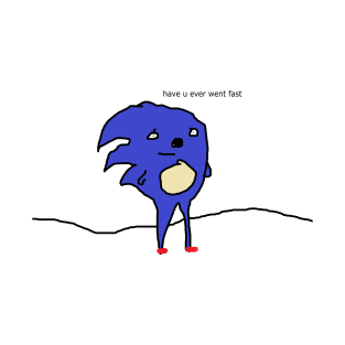 sanic hegehog meme [Sonic Parody] T-Shirt