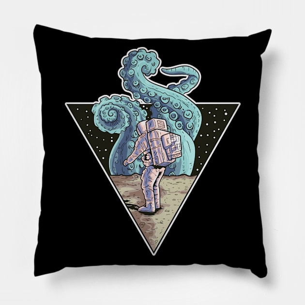 astronaut Pillow by PaperHead