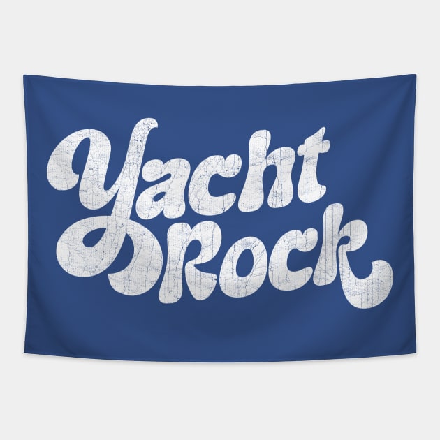 Yacht Rock -- Retro 80s Style Design Tapestry by DankFutura