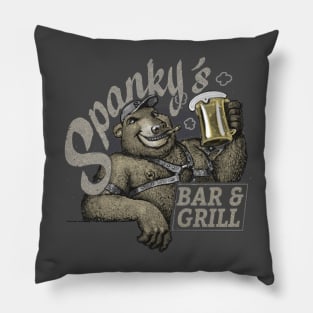 Spanky's Bar & Grill Pillow