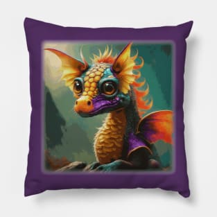 Baby Dragon Pillow