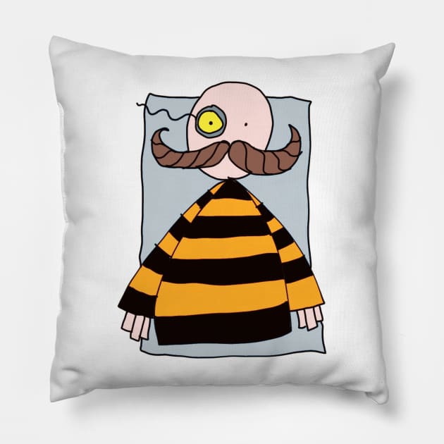 Pirate Pillow by Jonesyinc