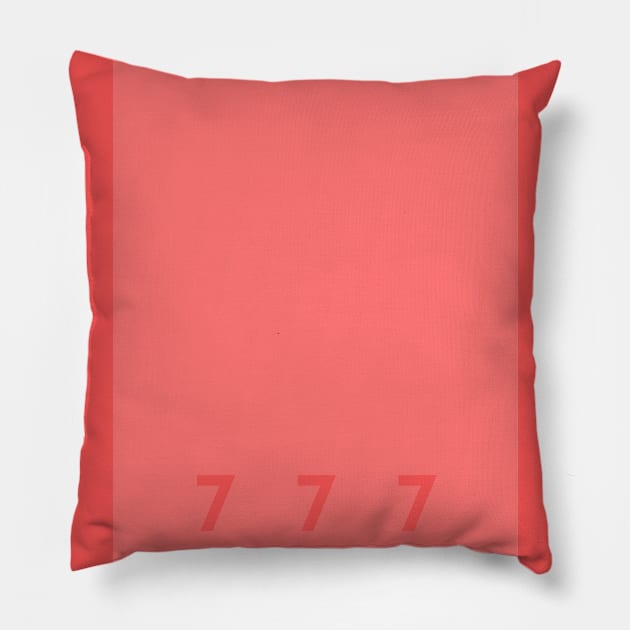 777 Angel Number Pillow by Guzest