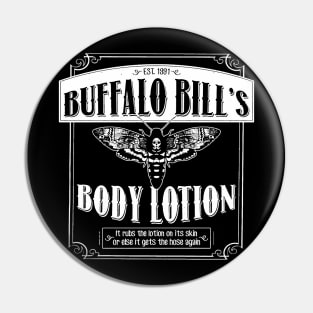 Buffalo Bill's Body Lotion Pin