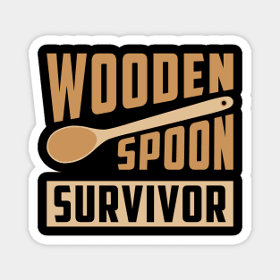 Wooden Spoon Survivor Magnet