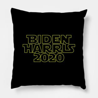 Biden Harris 2020 Sci Fi Type Pillow