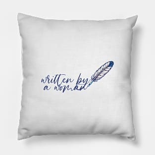 written by a woman Pillow