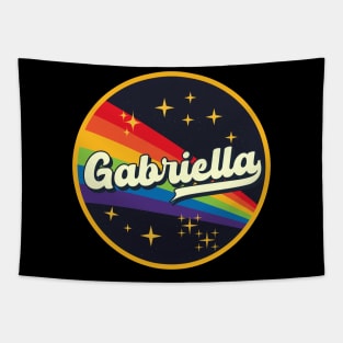 Gabriella - // Rainbow In Space Vintage Style Tapestry