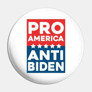 Pro America Anti Biden Pin