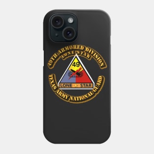 49th Armored Division - TX ARNG Phone Case