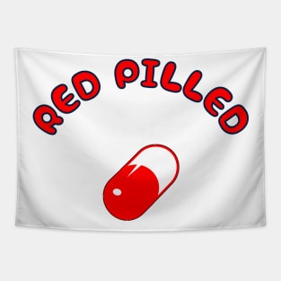 RED PILLED Tapestry