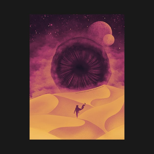 The Great Shai-Hulud, Magenta Vibes by Dream Artworks