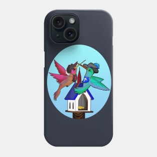 Muskateer Hummingbirds Phone Case